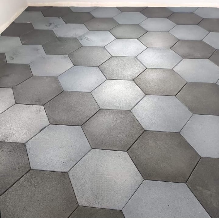 Hexagonal Rubber Tiles Provider in Mohali